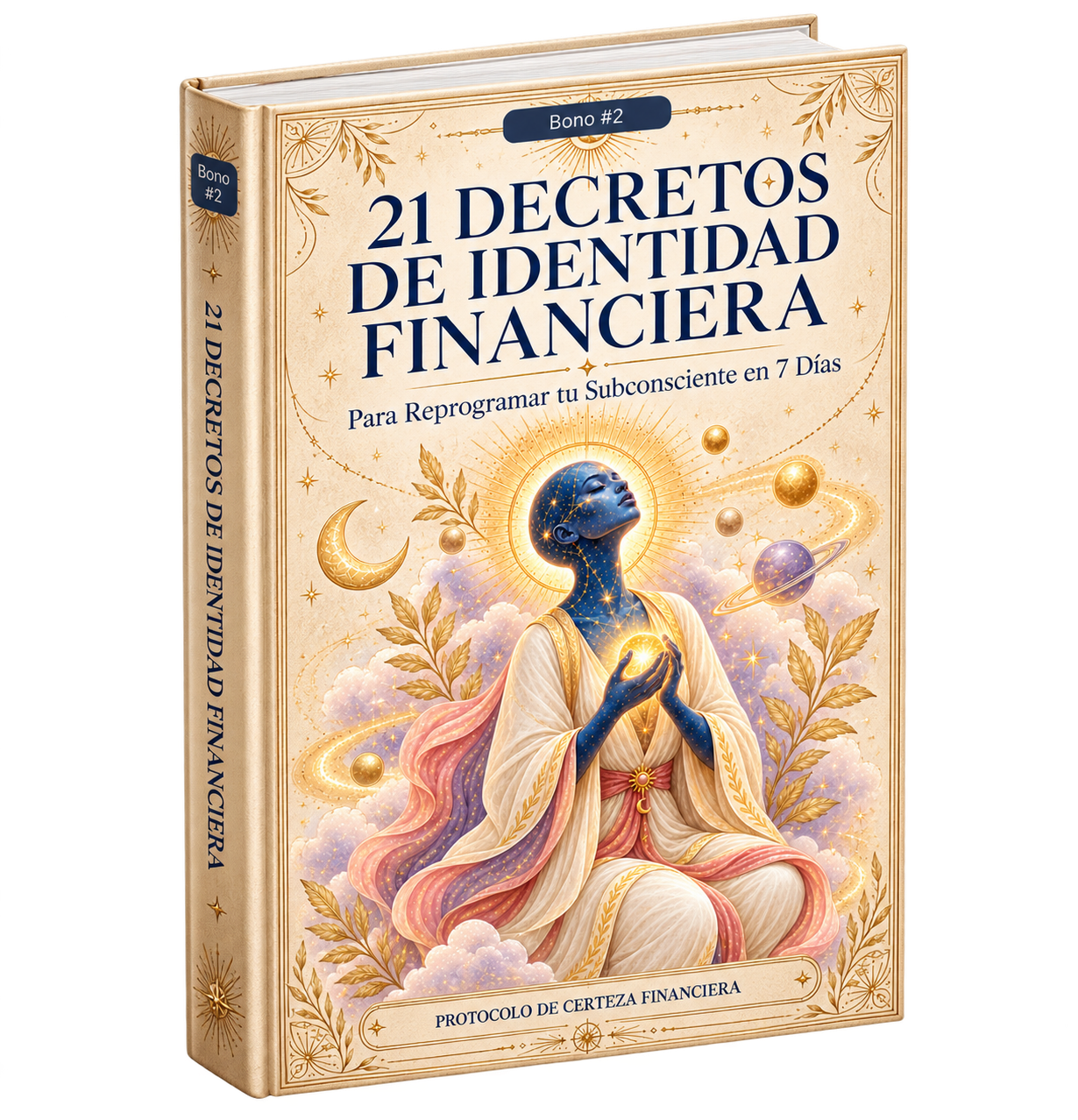 Mockup de 21 Decretos de Identidad Financiera