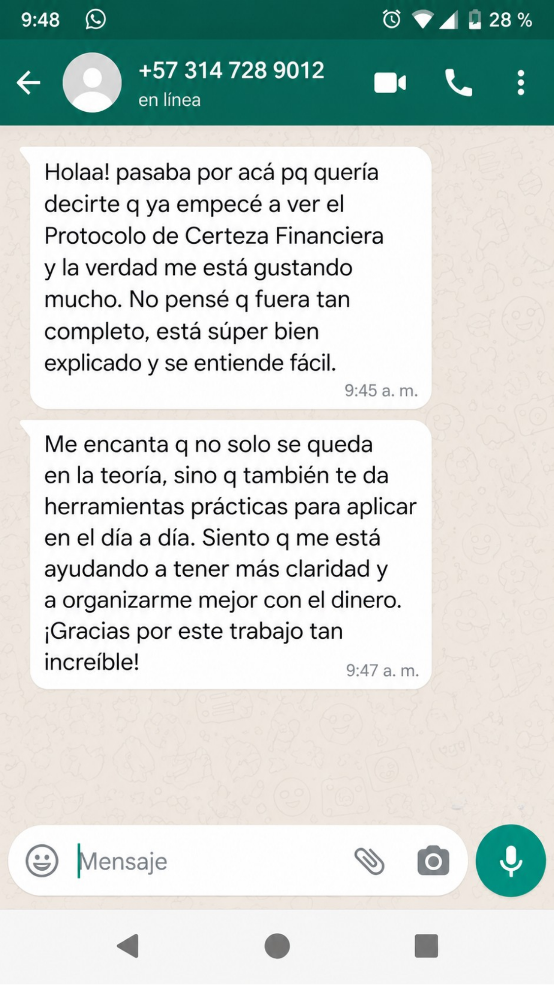 Testimonio 4