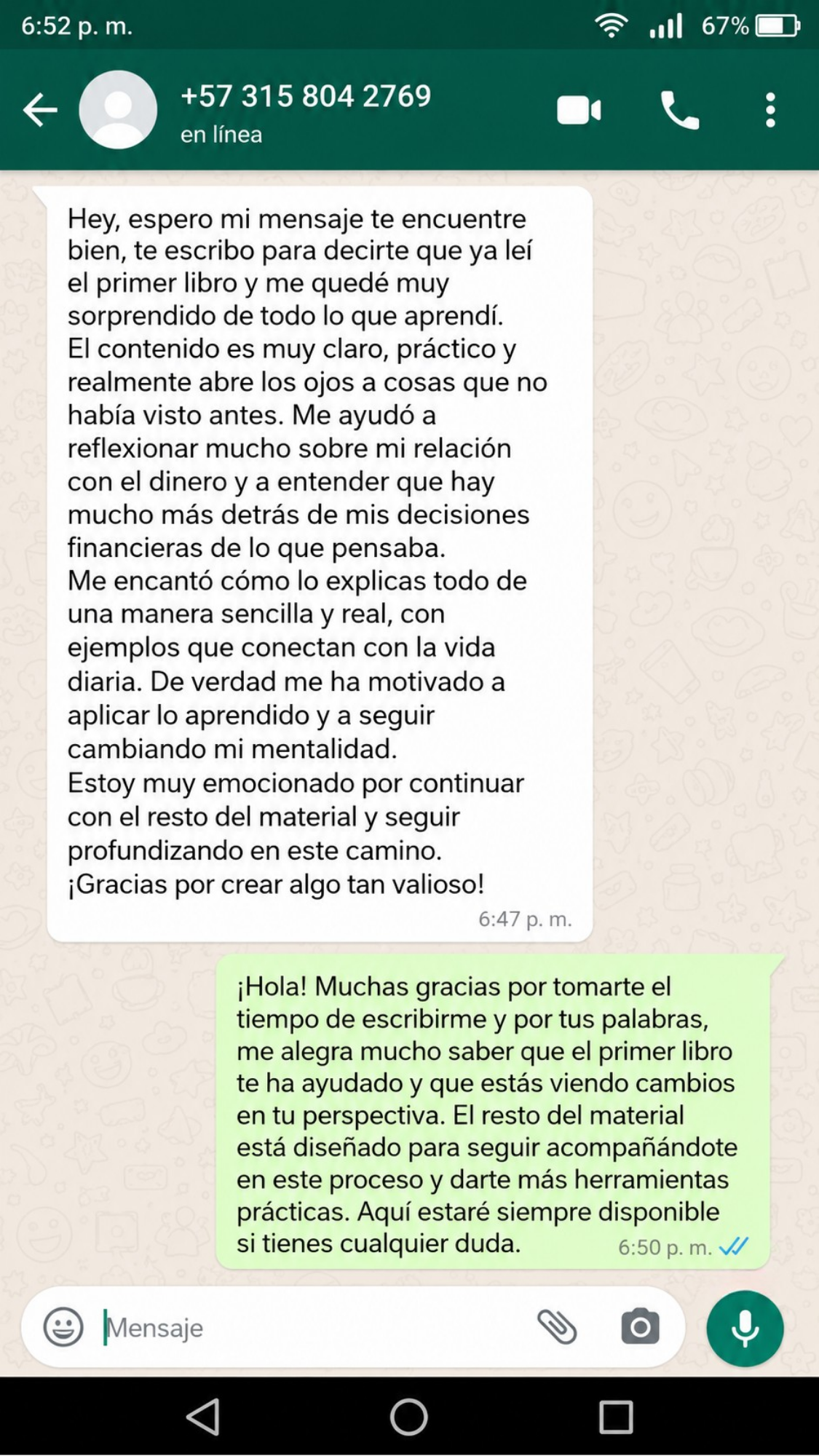 Testimonio 1