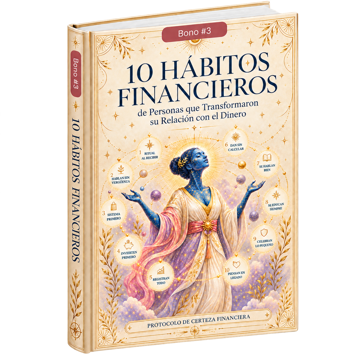 Mockup de 10 Hábitos Financieros de Personas que Transformaron su Relación con el Dinero