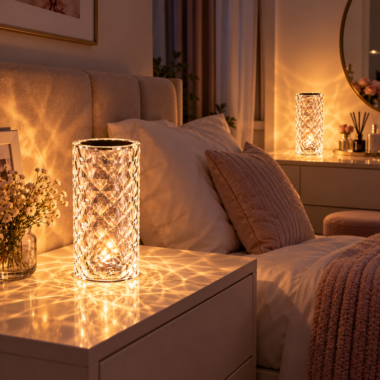 Lámparas Luxury Light en dormitorio